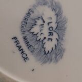 Assiette plate Sarreguemines 1930