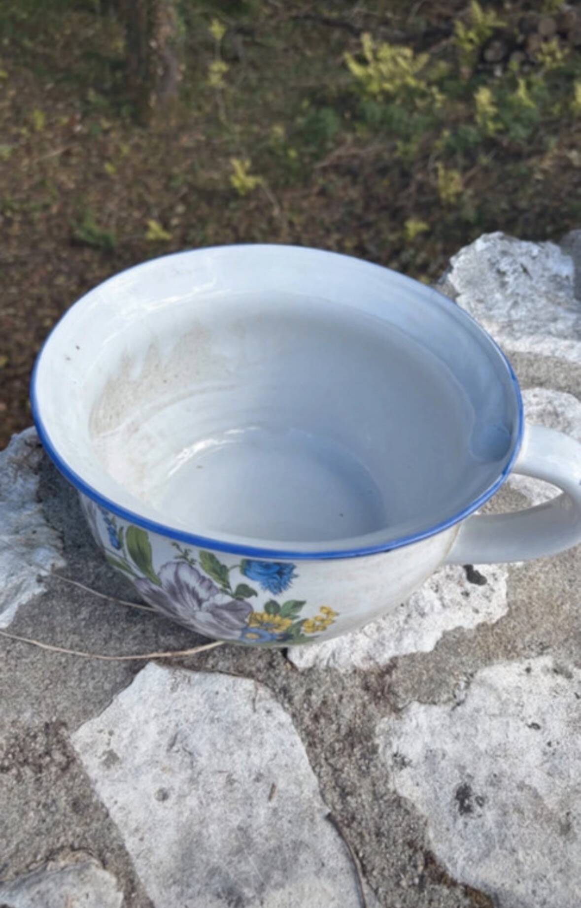 Antique ceramic vase