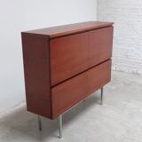 Minimalist bar cabinet by Meubelfabriek Aurora, 1960s