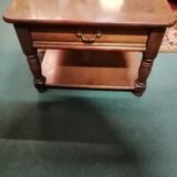 Living room table with two drawers