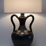 high ceramic lamp base lunetta vallauris h.47 cm