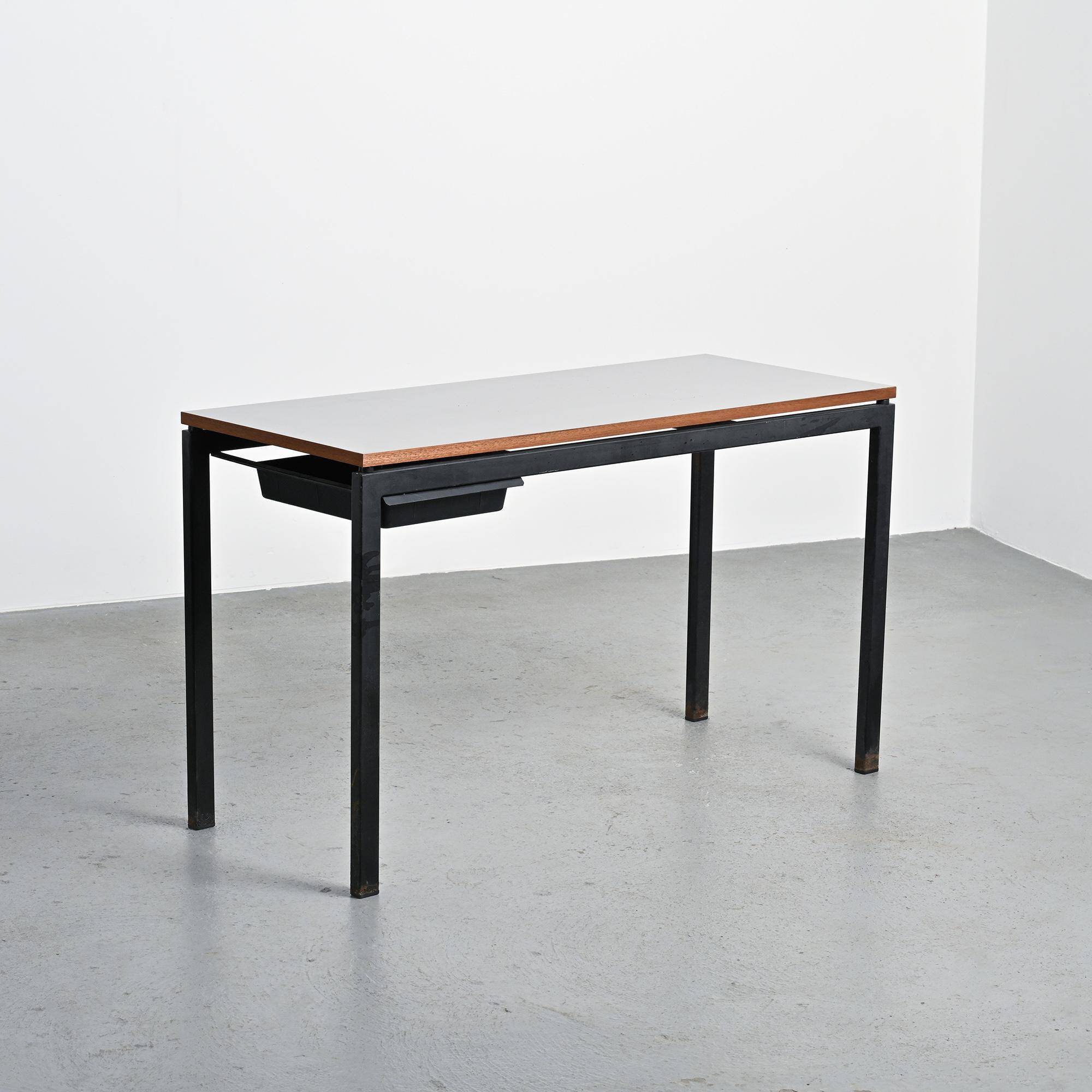 Cansado desk by Charlotte Perriand, circa 1962.