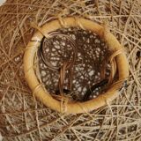 Rattan lampshade 28 cm