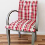 Antique bridge armchair, vintage, art deco