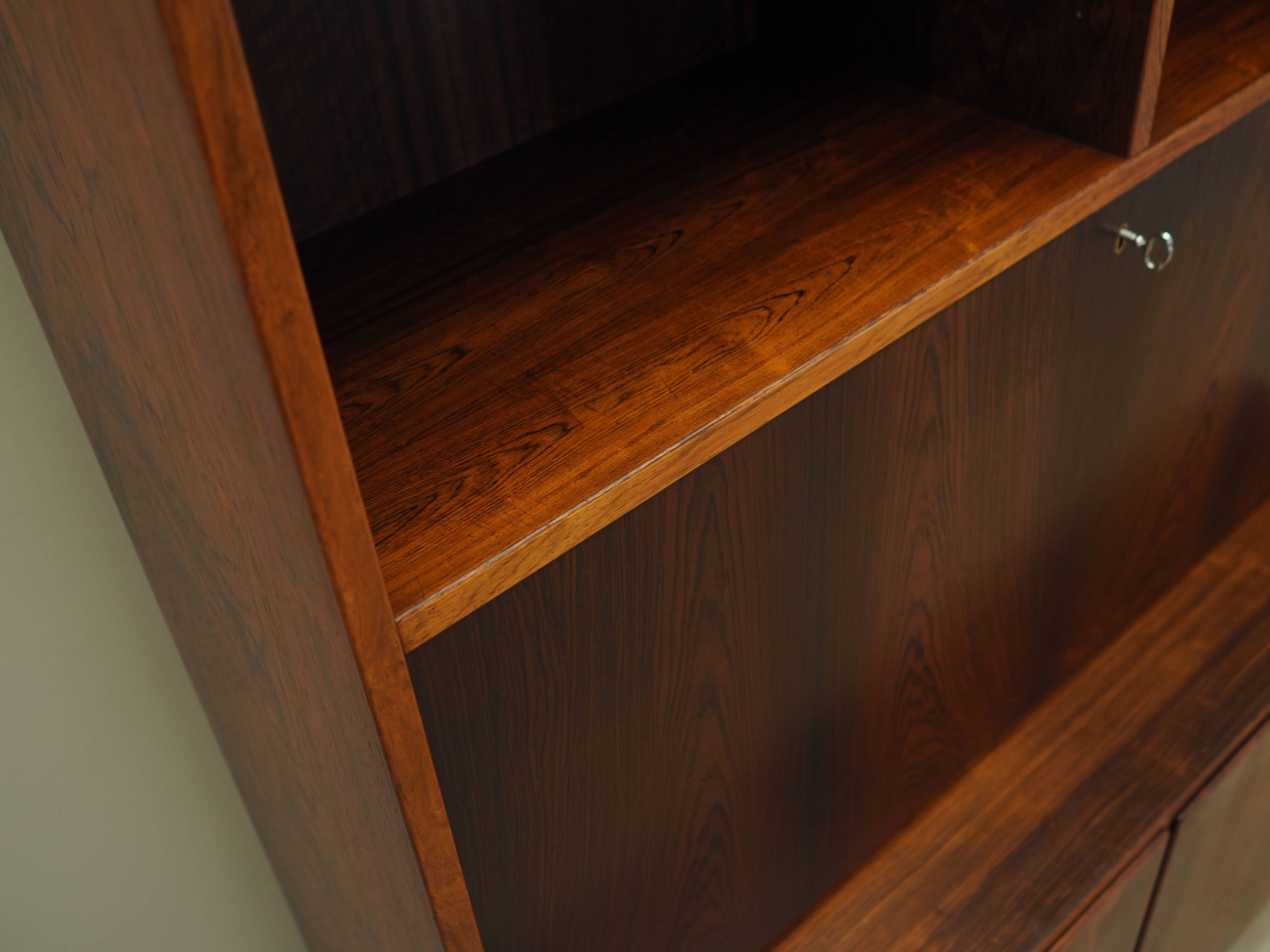Rosewood bookcase, Danish design, 1970s, production: Hundevad