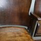 Vintage 4-seater cinema bench in metal and wood, Netherlands, 1930s