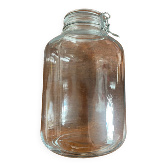 Glass jar with lid 5 liters