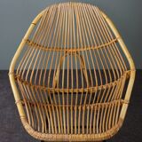 Rattan armchair by Rohé Noordwolde