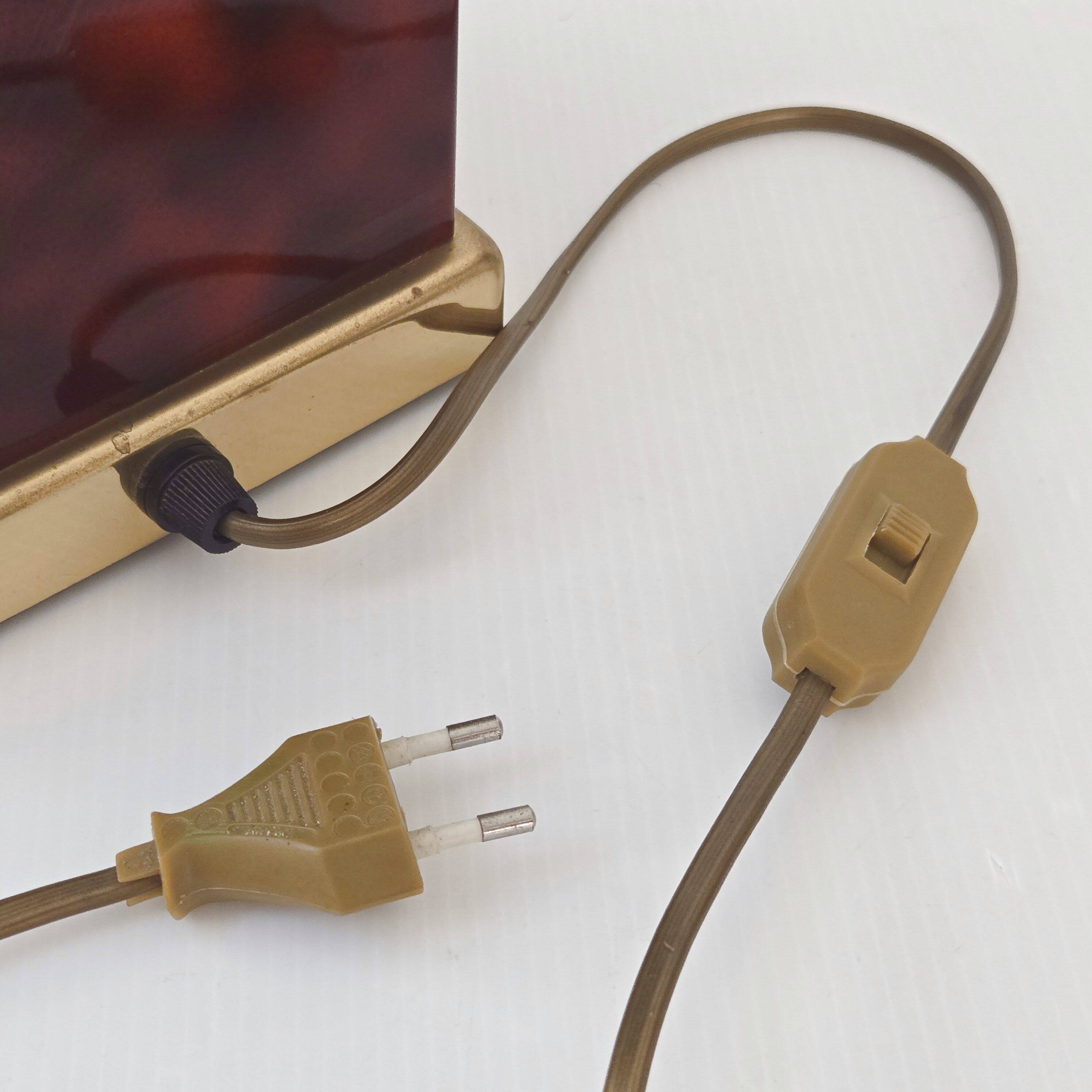 Vintage lamp by Jean-Claude Mahey, 1970s