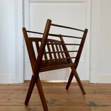 Scandinavian vintage magazine rack