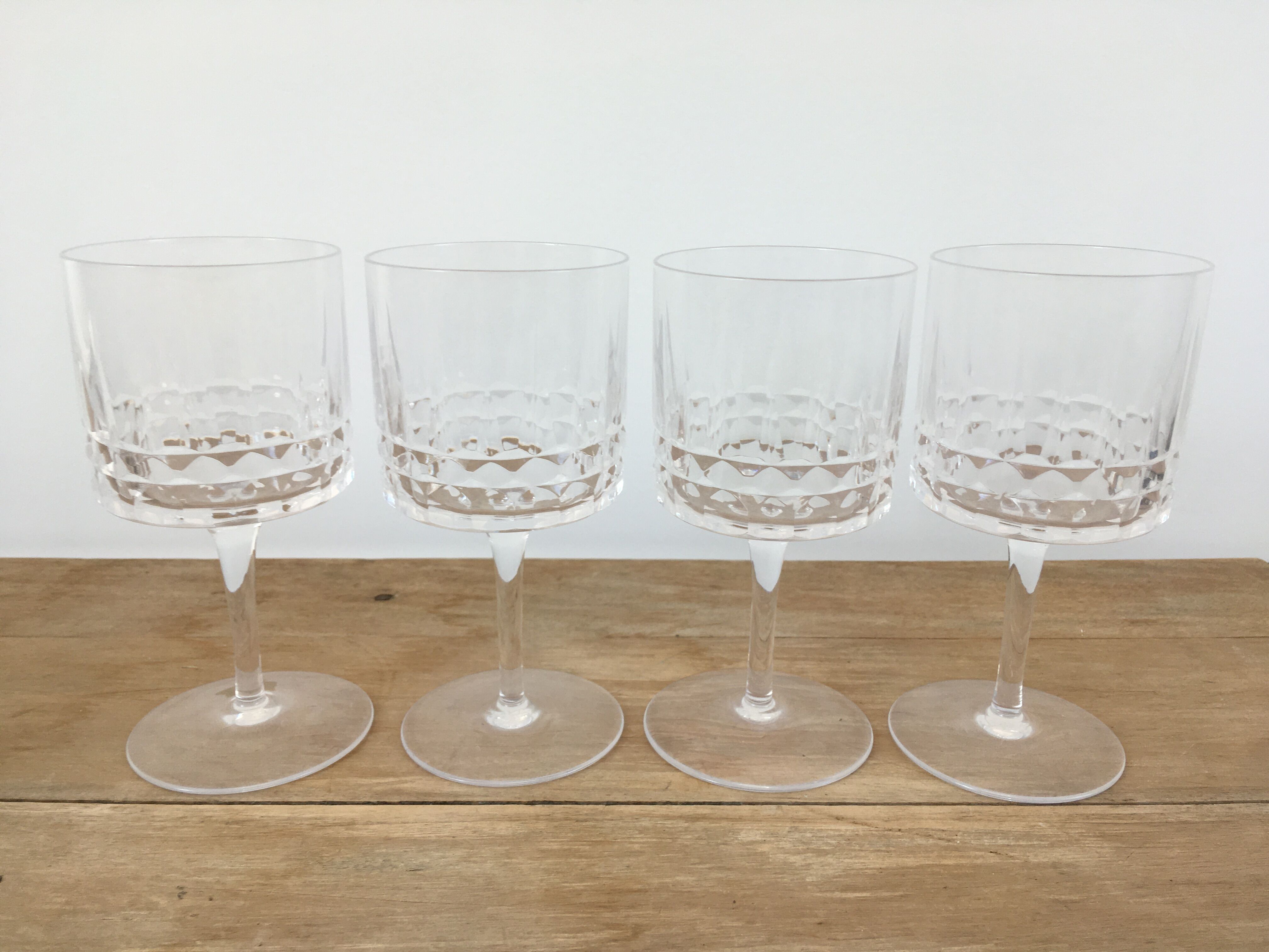 Vintage foot glasses