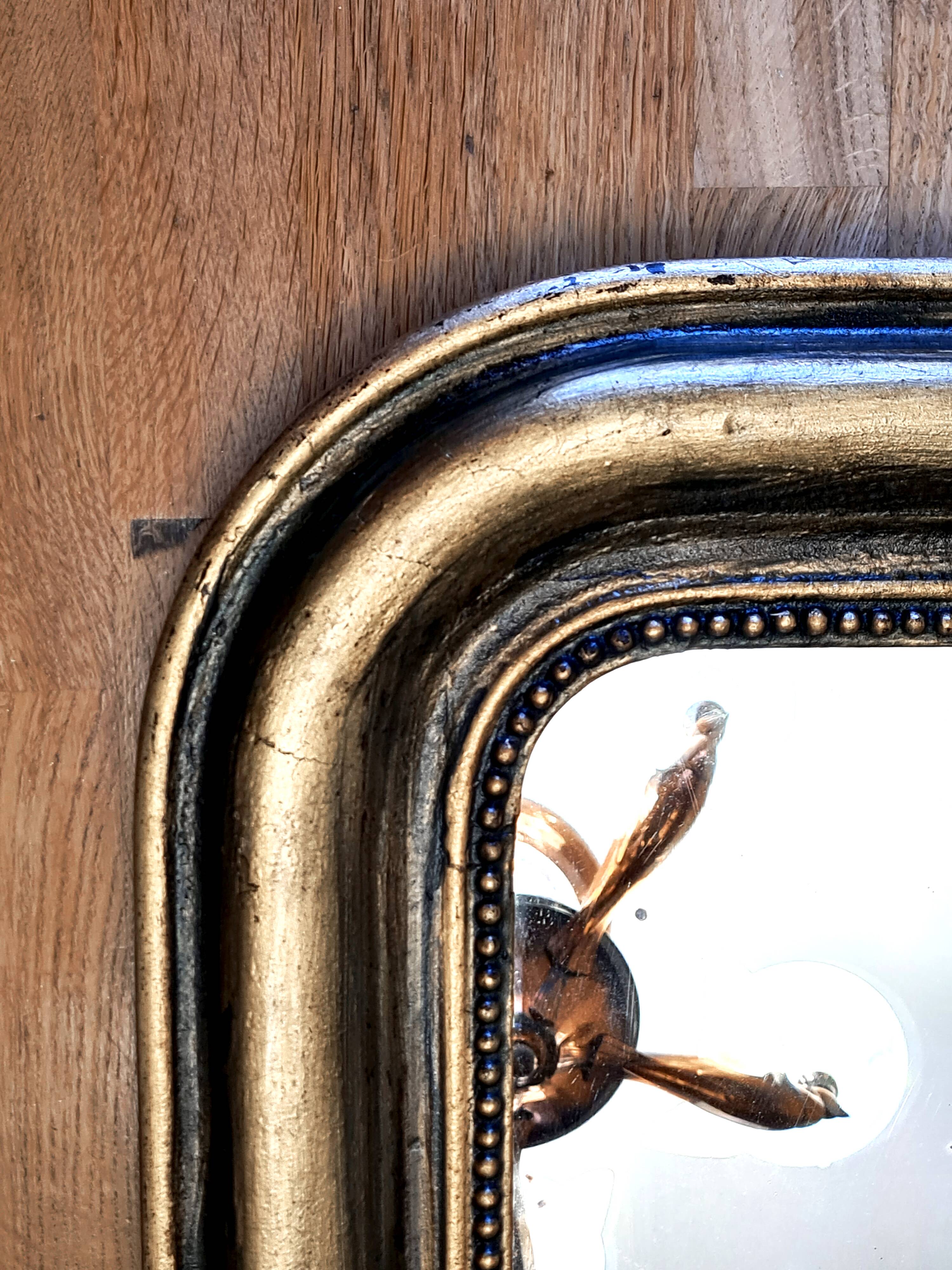 Antique Louis-Philippe mirror "Léonard"