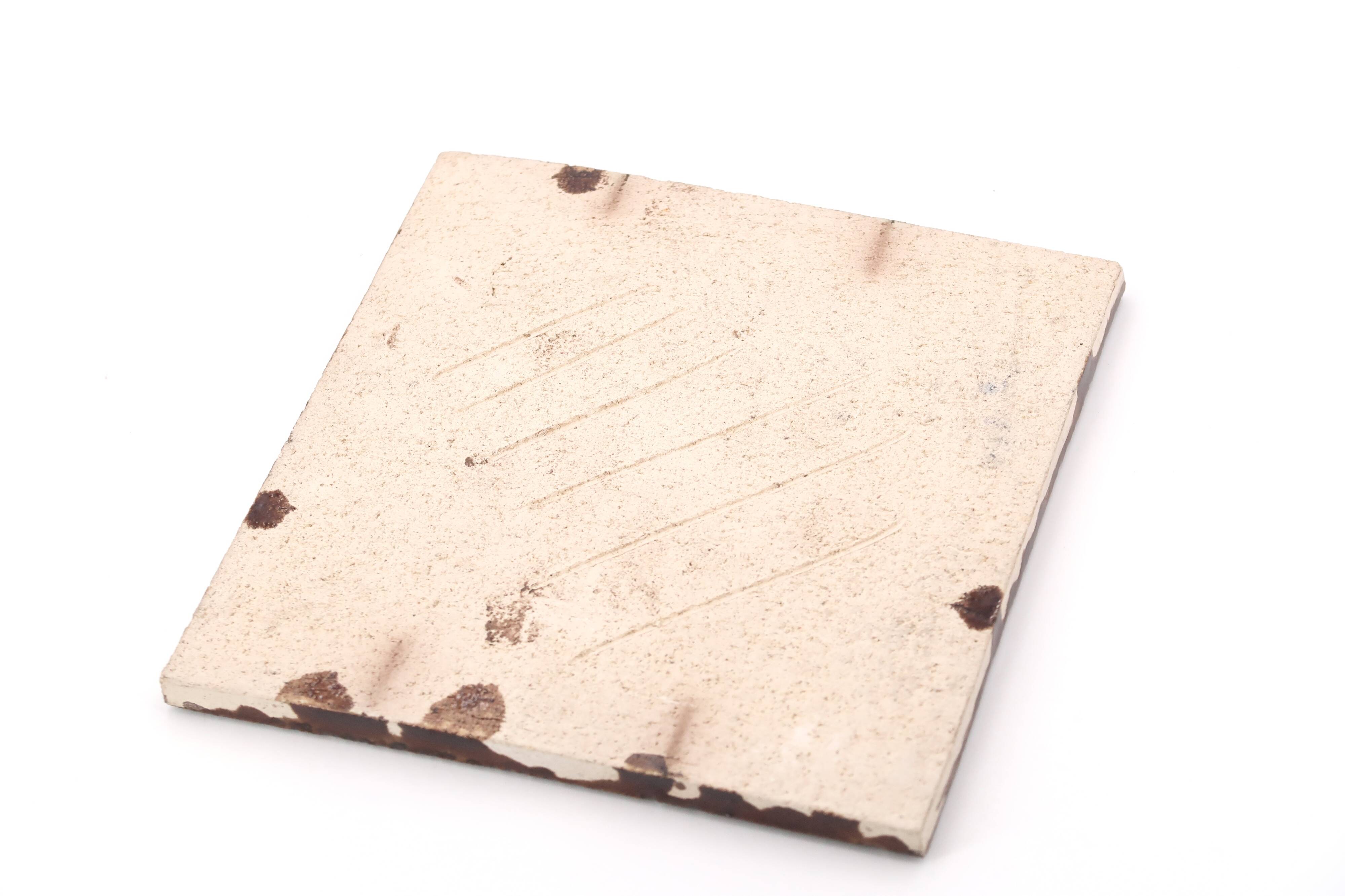 Ceramic tile or trivet by Georges Pelletier