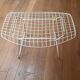 Diamond armchair and ottoman by Harry Bertoia