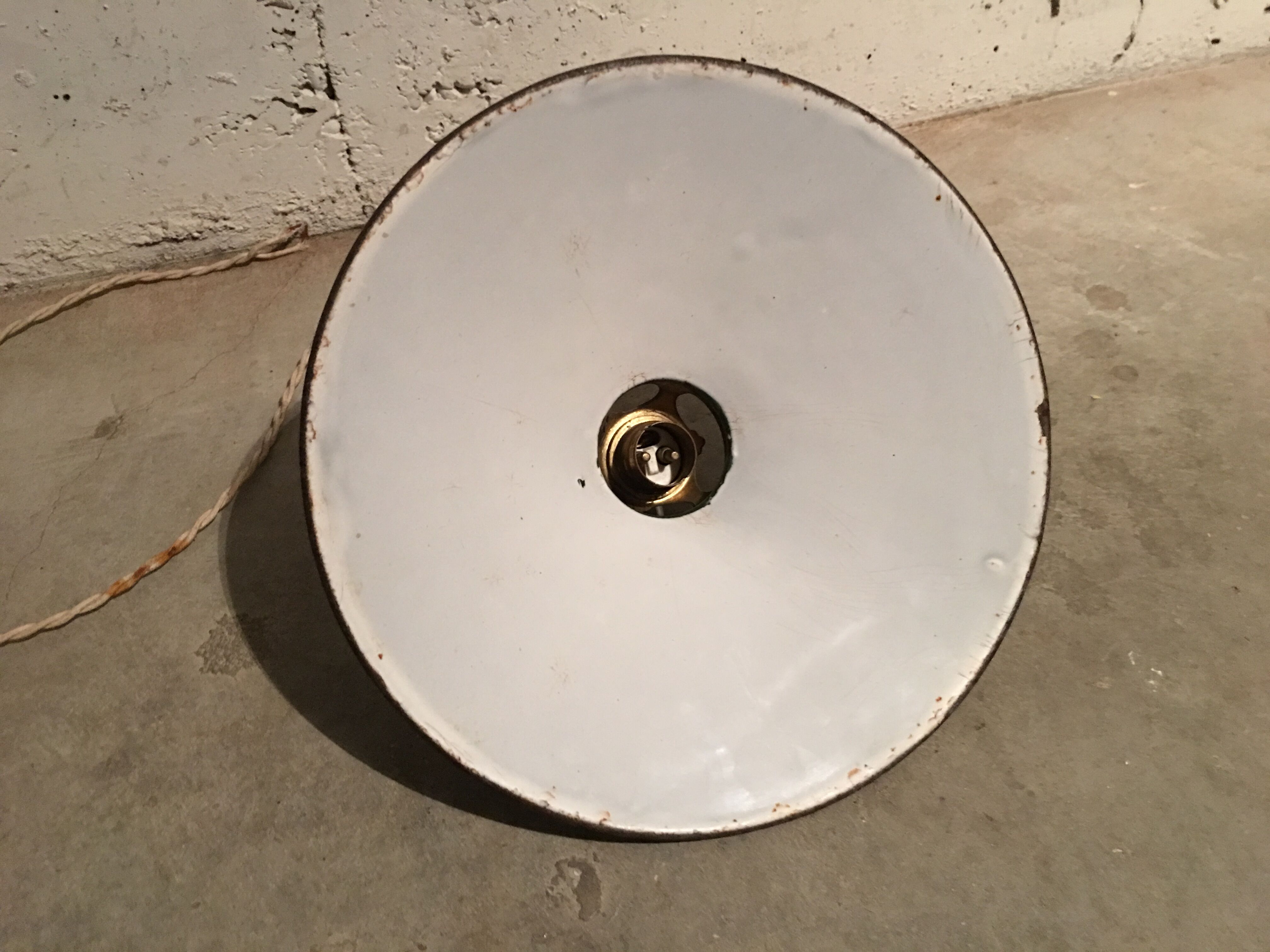 Hanging lamp bowl 50 years