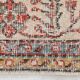 6x11 Vintage Faded Red Floral Pattern Persian Vintage Rug, 182x322 Cm