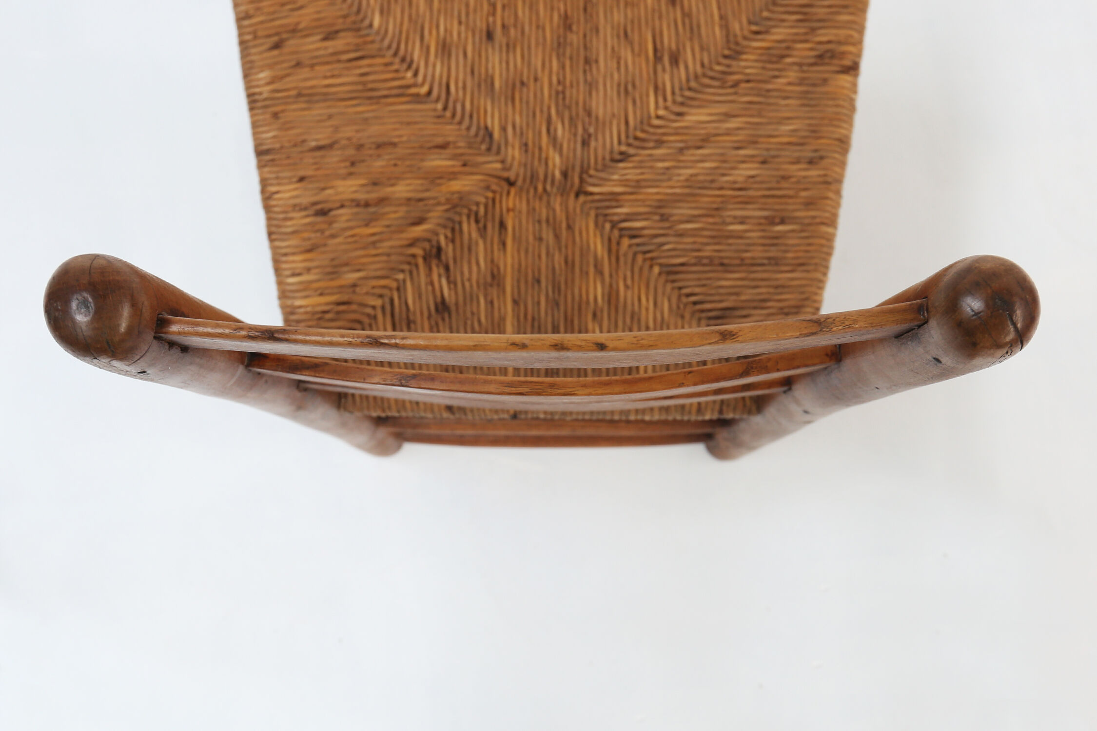 French rustic Wabi-Sabi chair 1850