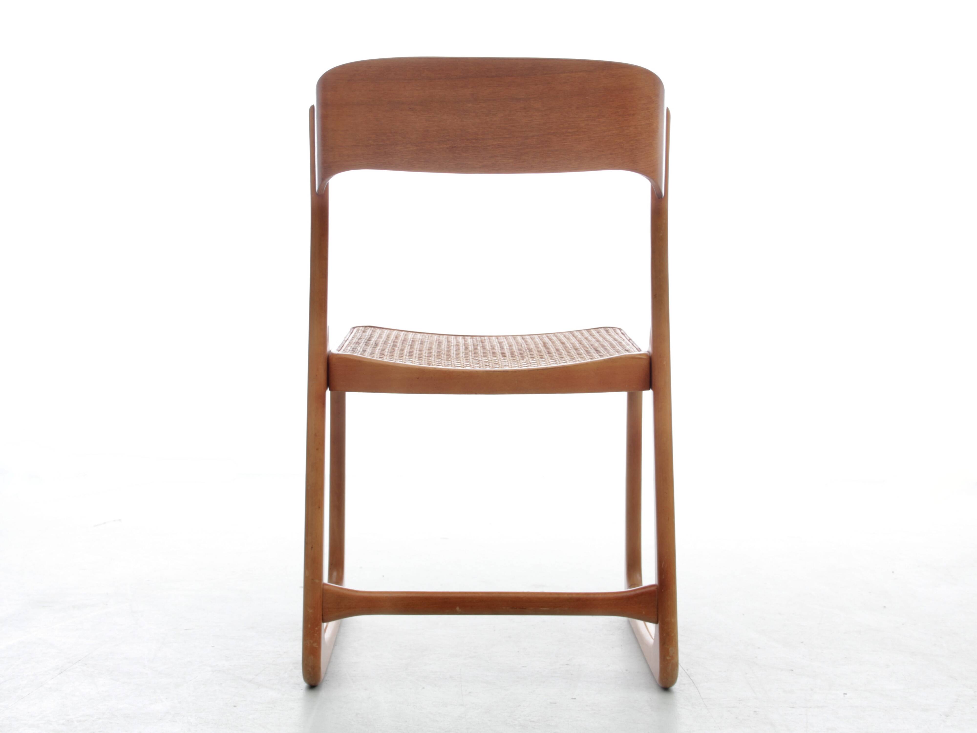 Set of 6 Baumann "Sledge / Sleigh" chairs