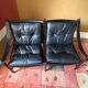 Canapé Banquette safari 2 places scandinave cuir