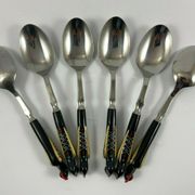 Menagere s&a haddad jezzine stainless steel40 pieces original box set 1960