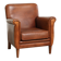 Timeless sheepskin armchair with beautiful colours and a good design