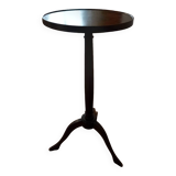 Old pedestal table with wooden top