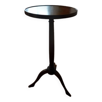 Old pedestal table with wooden top