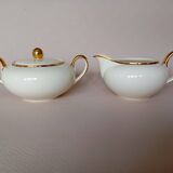 Villeroy & Boch "Biarritz" cream and sugar bowl