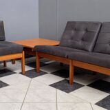 Yngve Ekström modular seat group, by Swedese 1960s
