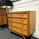 Commode vintage pieds compas