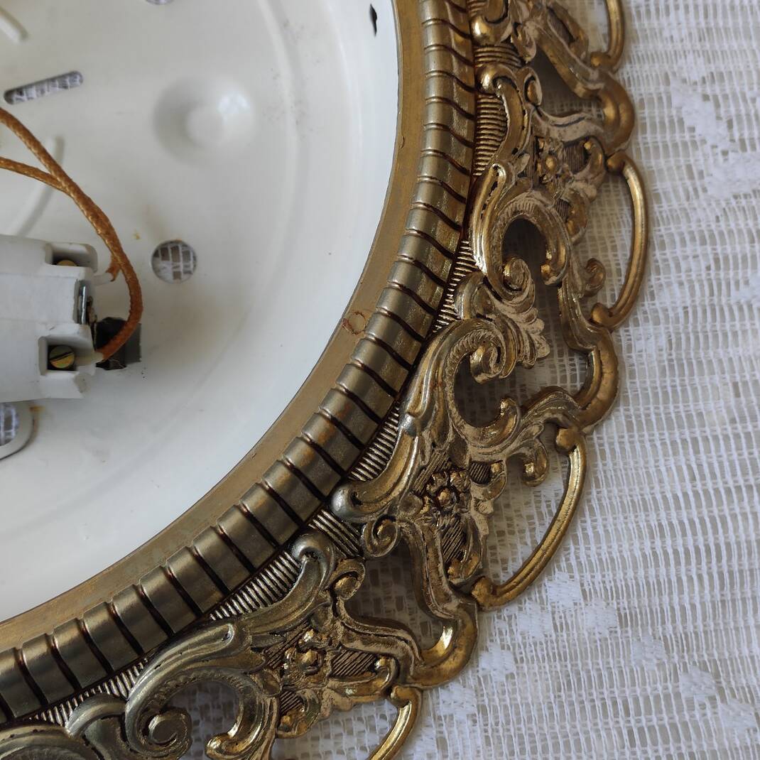 Large globe ceiling light