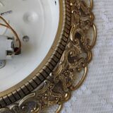 Large globe ceiling light