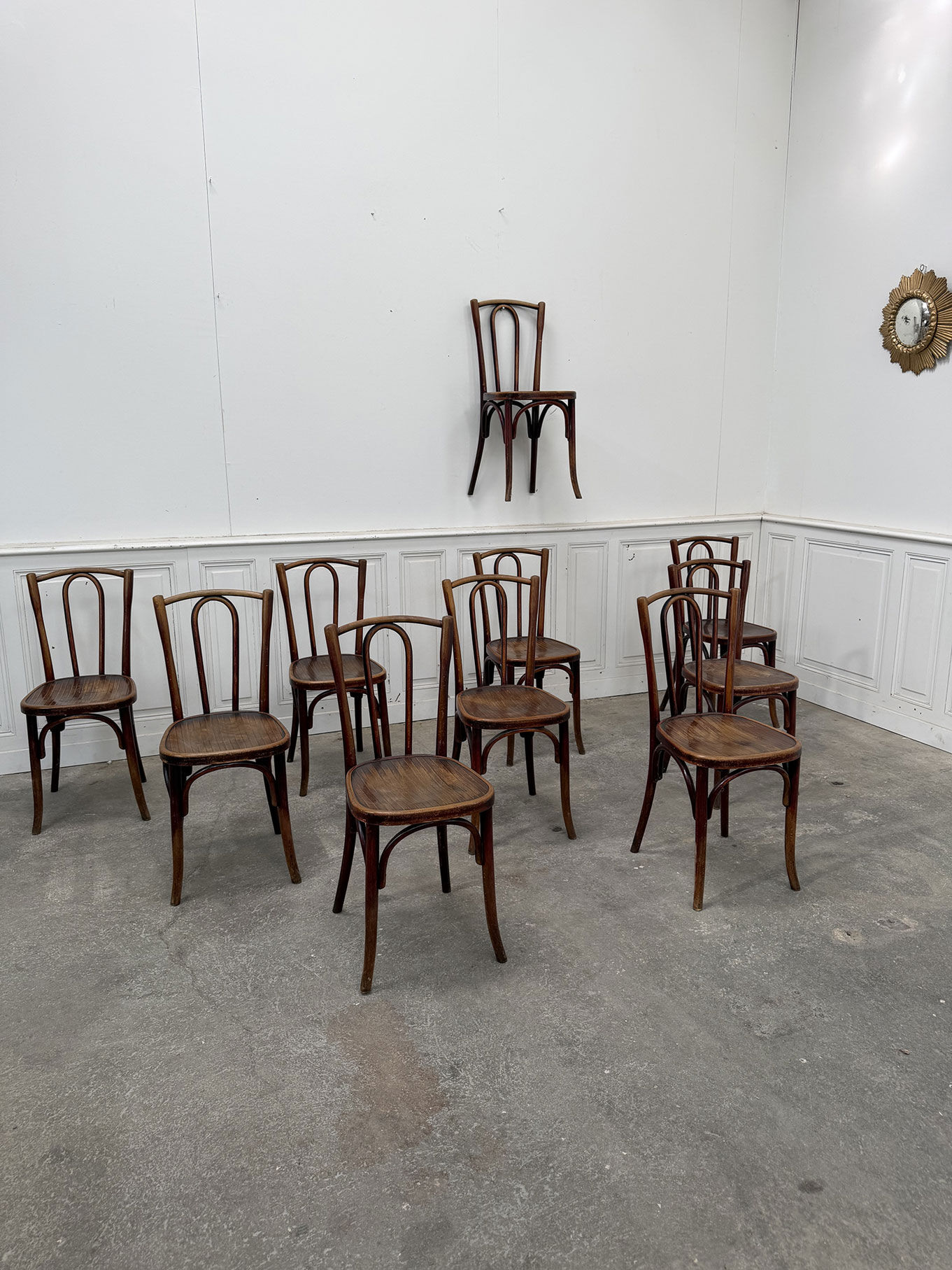 Fischel bistro chairs 1930