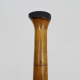 Jacaranda wood vase 1980s