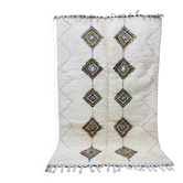 Tapis marocain en laine naturelle 250cmx150cm