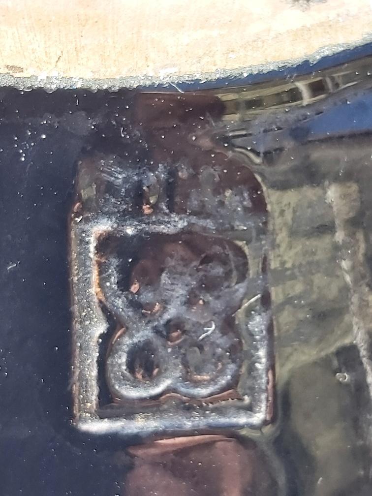 Biot glossy black potiche