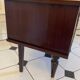 Scandinavian dressing table with triptych mirror