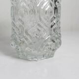 Exagon space age vase 1960 molded glass
