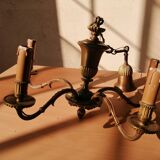 Bronze chandelier