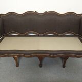 Regency period sofa in oak from the early 18th century