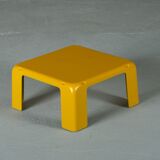 Yellow Amanta coffee table by Mario Bellini for C&B Italia, Italy, 1970s