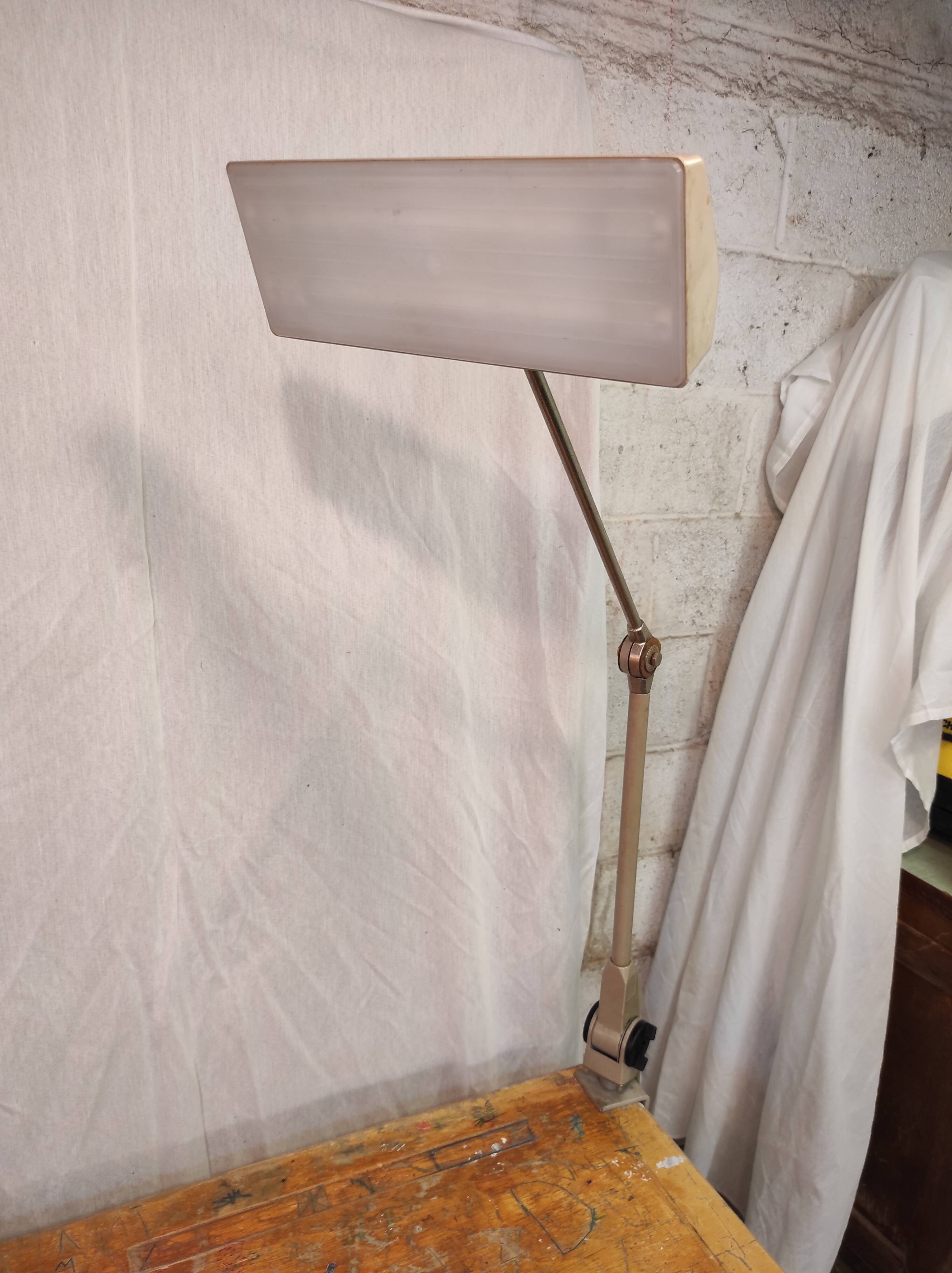 Architect's lamp by Wolfgang Tümpel for Waldmann Leuchten, 1970s