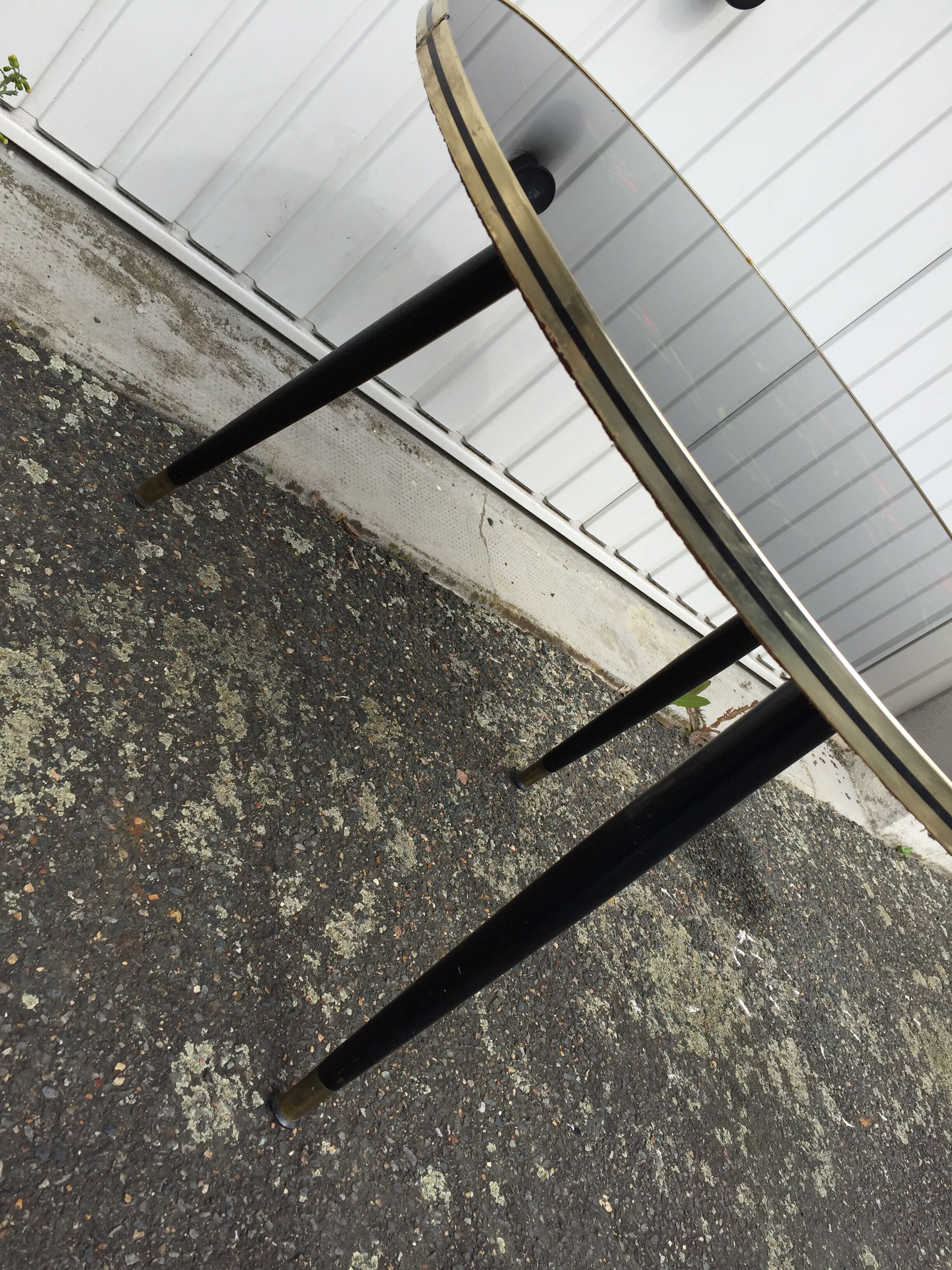 Vintage tripod table