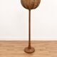 Oak floor lamp