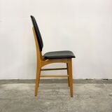 Beech chairs, norway brødrene sørheim, nesttun, 1950s/60s, vintage