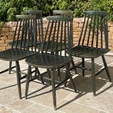 5 Ikea chairs circa 1960, Tellus model