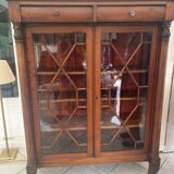 Antique glass dresser