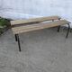 Pair of school benches
