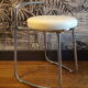 Tabouret vintage en skaï