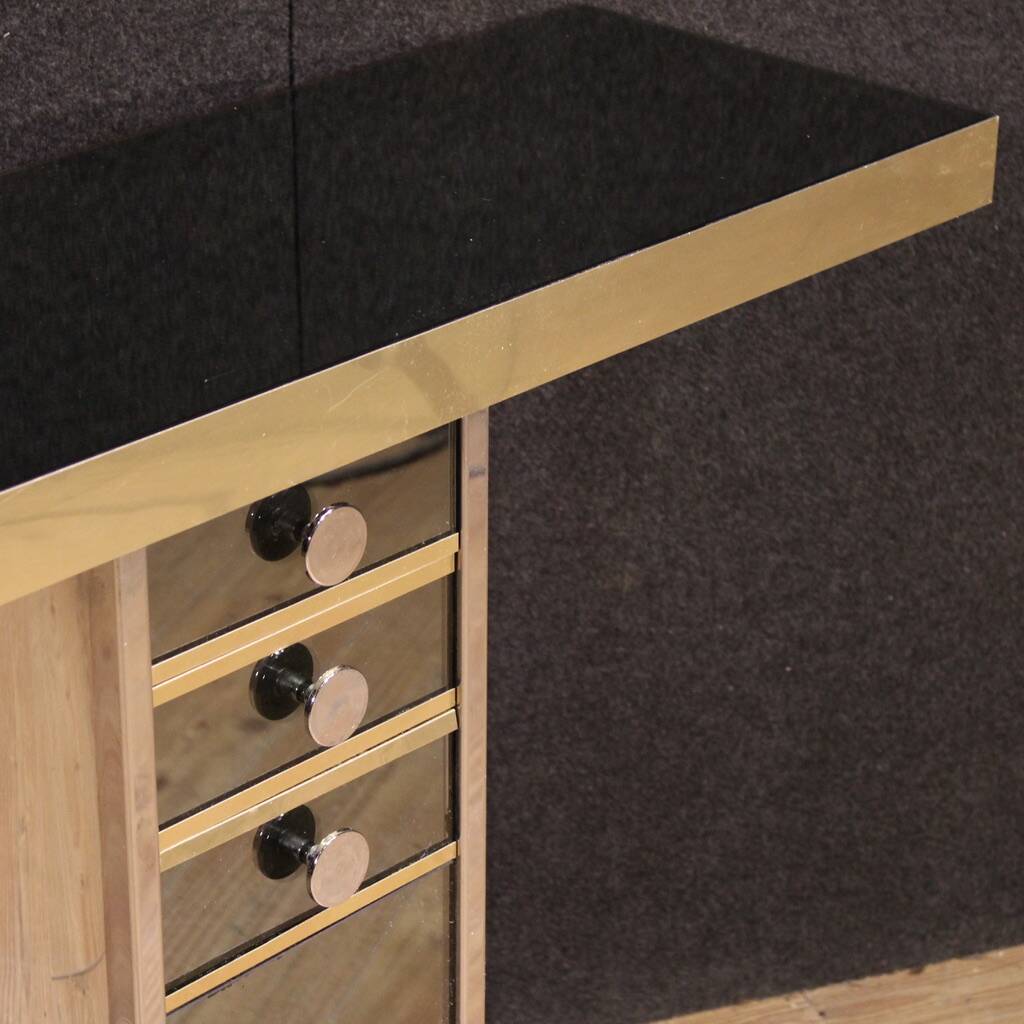 Console miroir design italien années 70